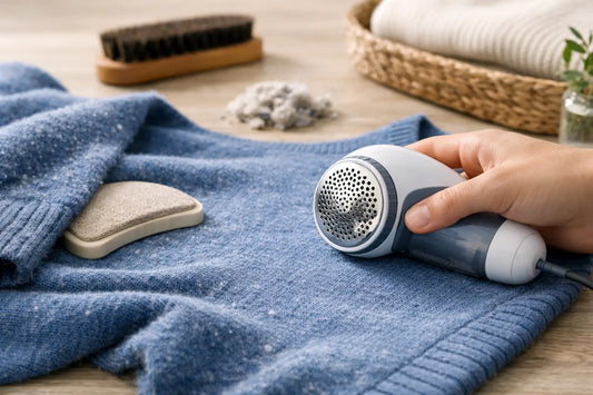 How to Refresh Pill-Covered Sweaters Fast